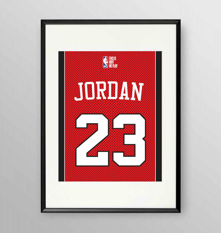 NBA Michael Jordan - Poster incorniciato Artyexpress