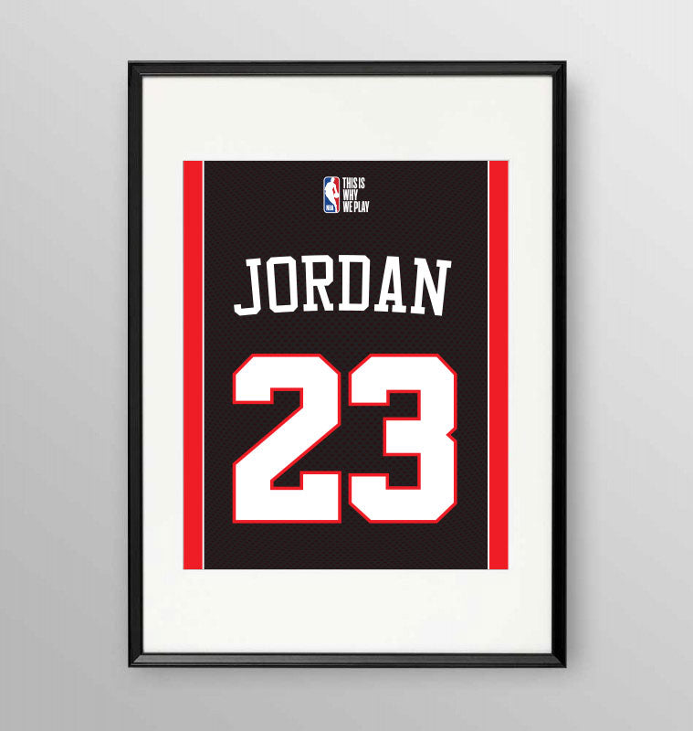 NBA Michael Jordan - Poster incorniciato Artyexpress