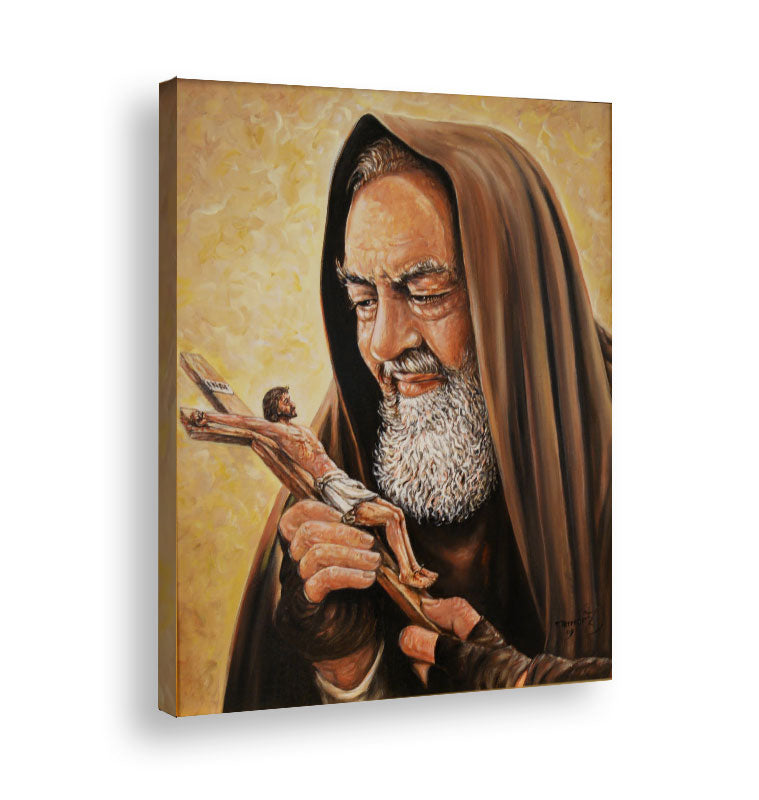 Padre Pio - Tela canvas Artyexpress