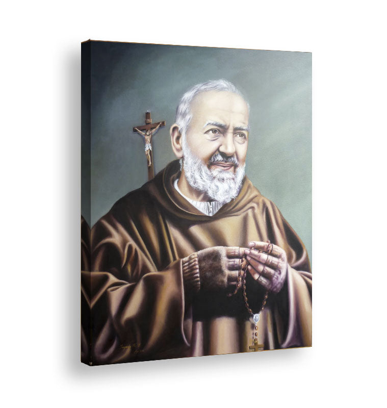 Padre Pio - Tela canvas Artyexpress