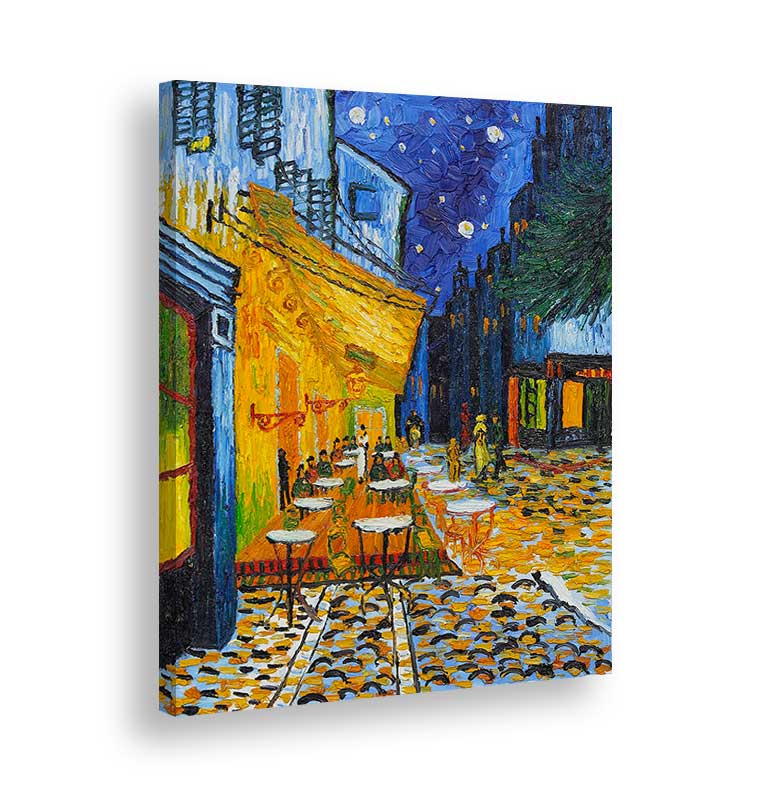 Tela canvas Van Gogh "Terrazza del caffè la sera"